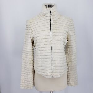 June Rabbit Fur Reversible Jacket